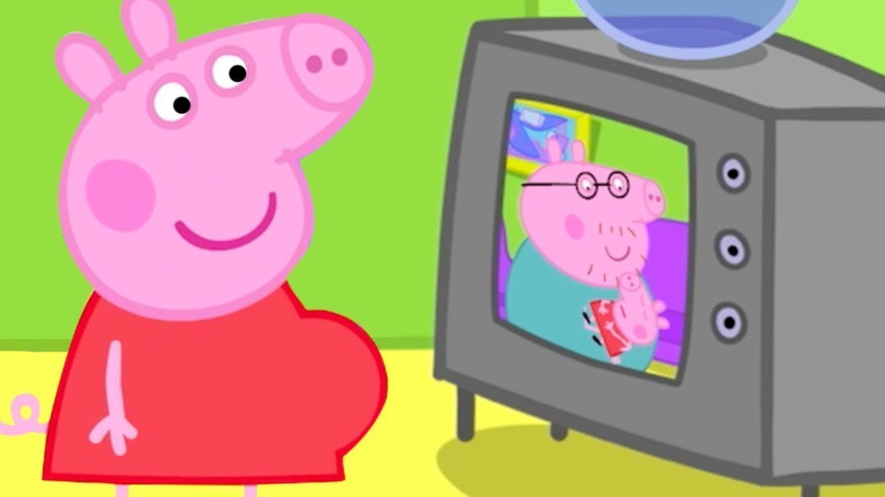 Baby Peppa is on TV! | Cartoons for Kids | Mini Movie | Peppa Pig Tales