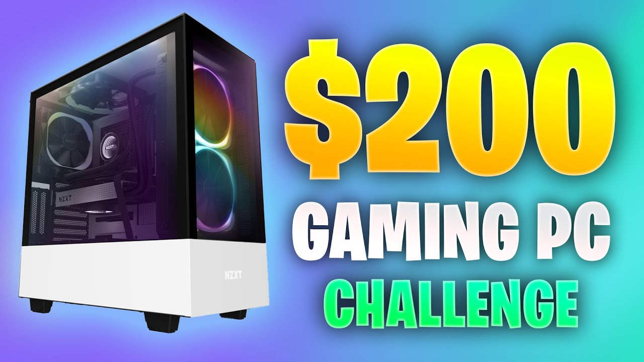 $200 Budget Gaming PC Challenge - Episode 1