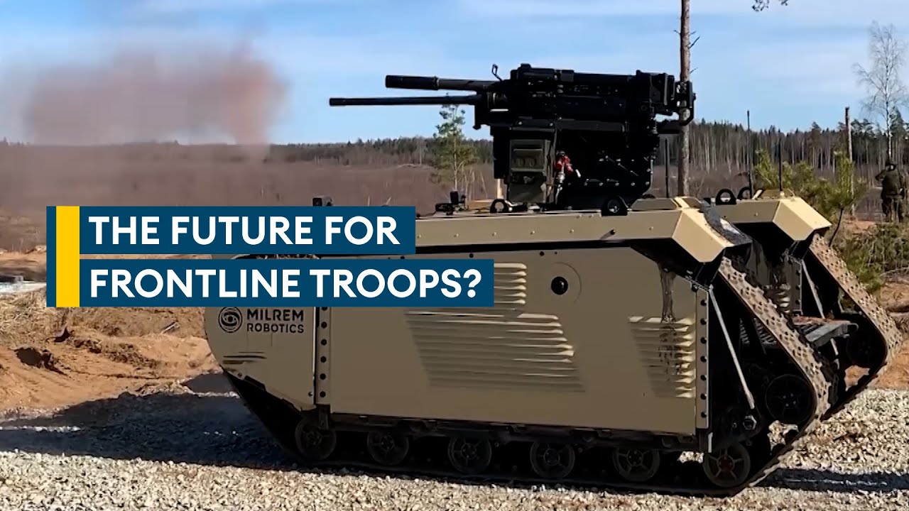 Meet the smart combat robots helping Ukraine fight Russia