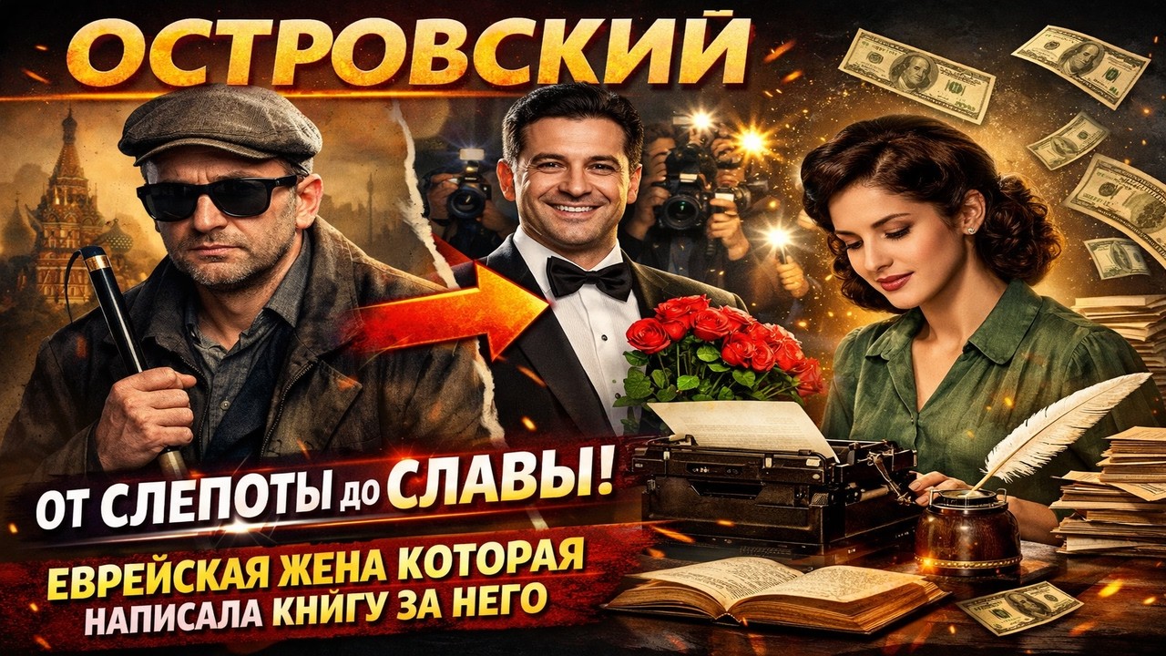 ОСТРОВСКИЙ От Слепоты До Славы Еврейская Жена Которая Написала Книгу За Него