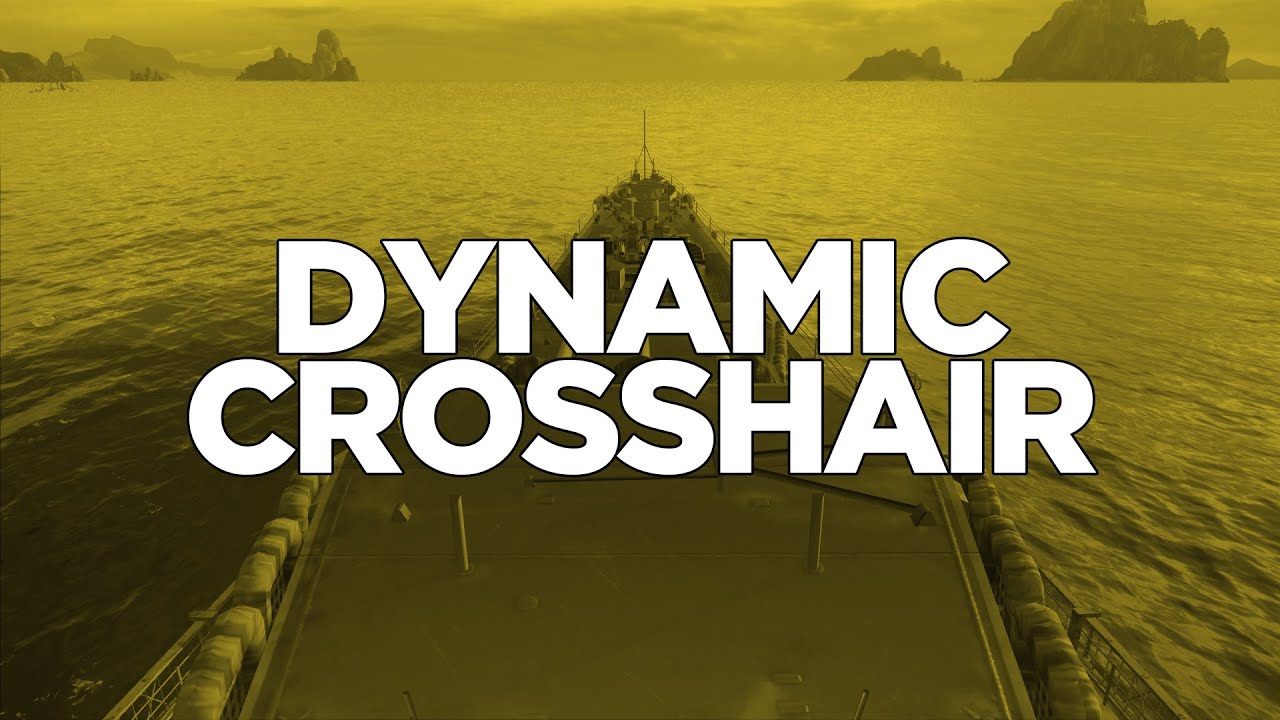 World of Warships — Динамическое перекрестие