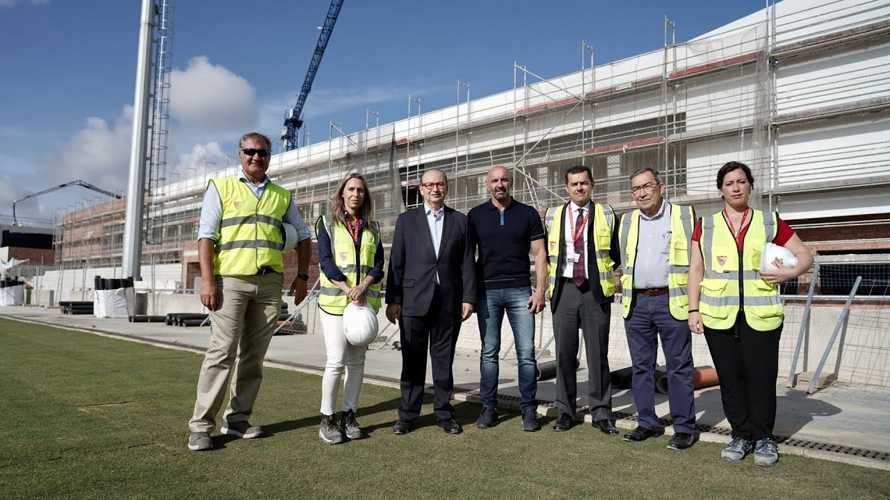 Recta final de las obras de la ciudad deportiva para el primer equipo