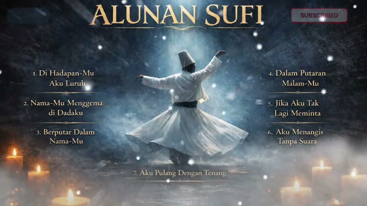 ALUNAN SUFI | Dzikir Malam Paling Menyentuh Jiwa – Tenang, Menangis & Pulang
