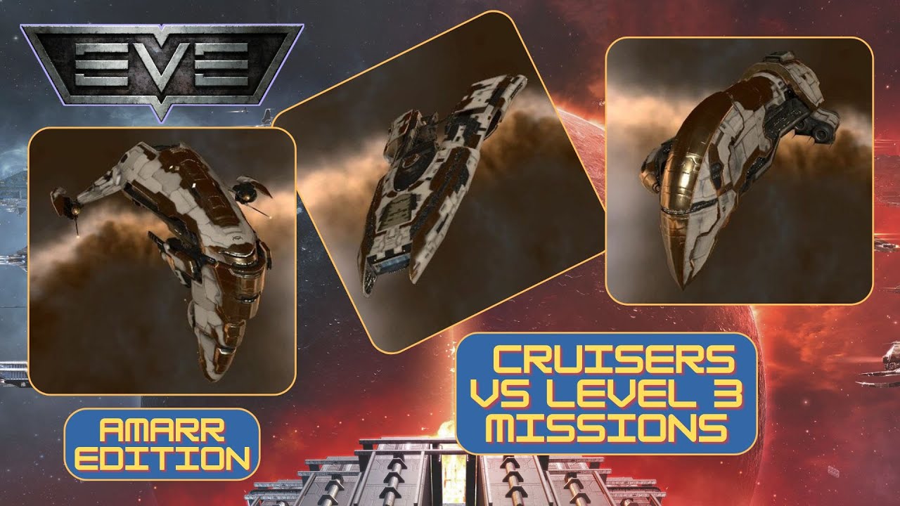 EVE Online: Fitting Guide 2025 - Amarr Cruisers vs Level 3