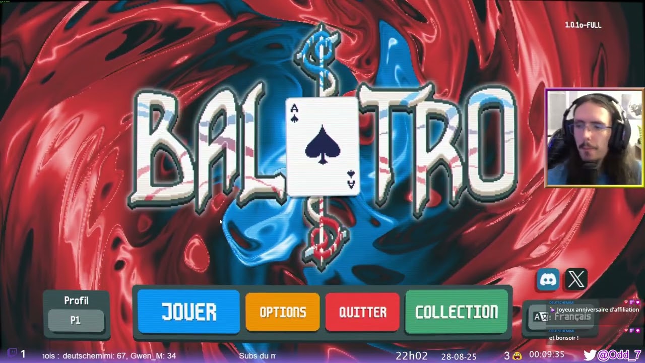 Balatro, le poker aux règles... particulières - [Ep01][28/08/25]