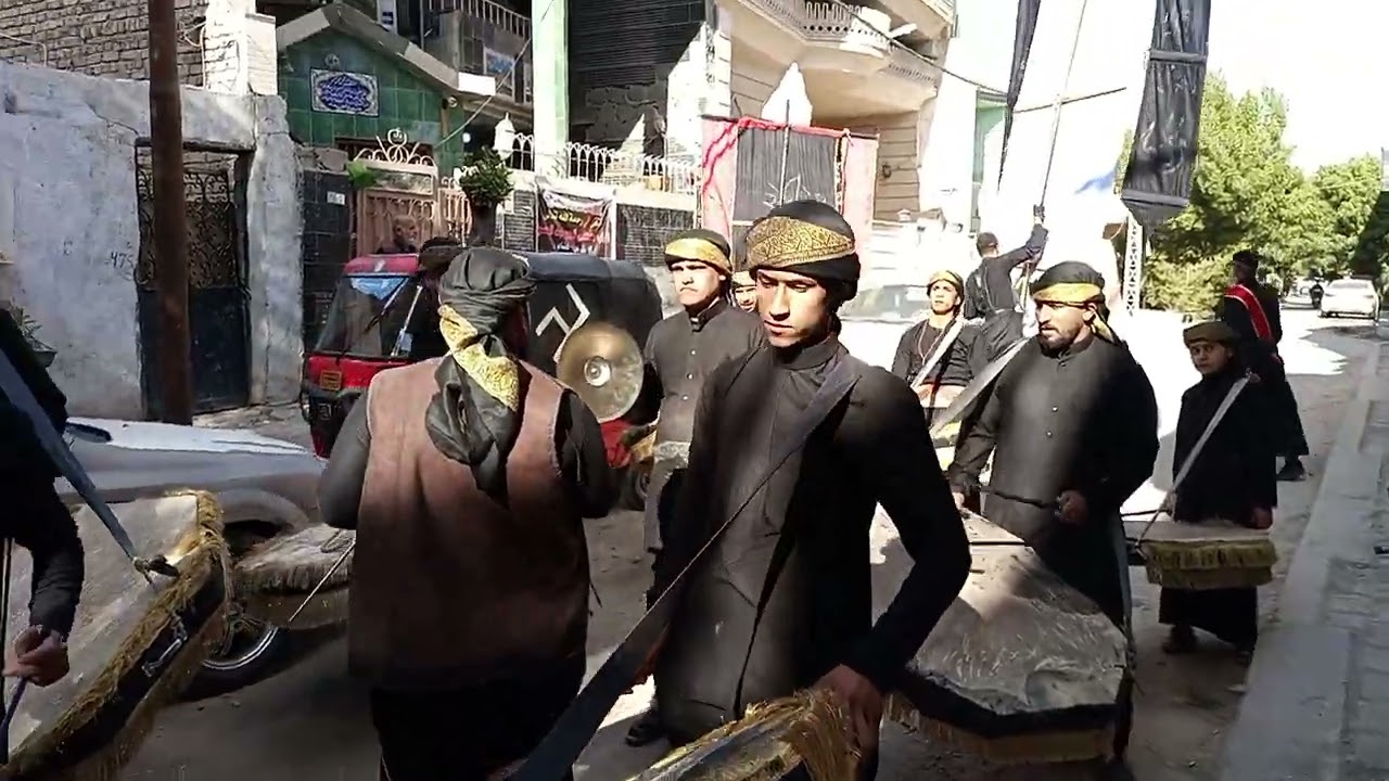 موكب انصار الحسين (ع)أهالي الدوائيه المستقل استعراض وفات ام البنين