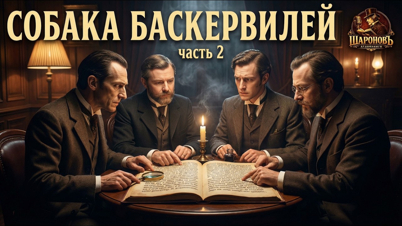 Собака Баскервилей | Артур Конан Дойл | Аудиокнига полностью | читает Александр Шаронов. Часть 2.