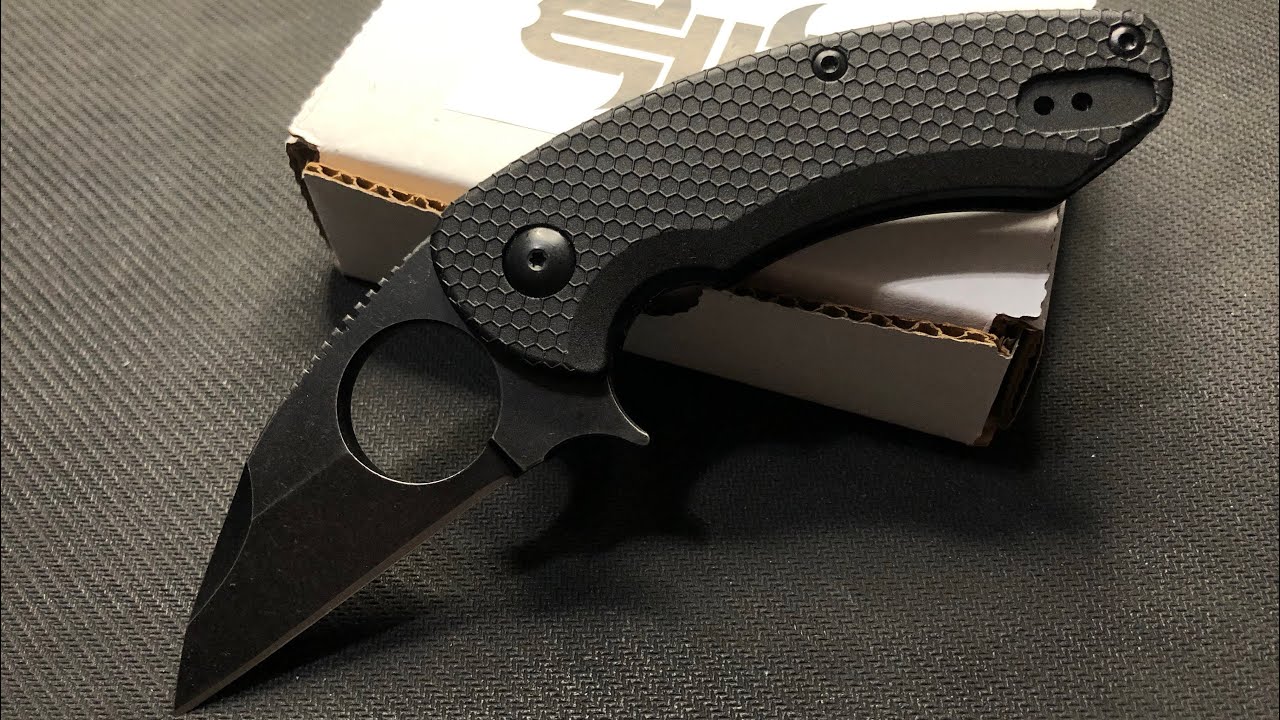 Brous Blades Silent Soldier in D2 Acid Stonewashed / unboxing / quick review / comparison / SSF