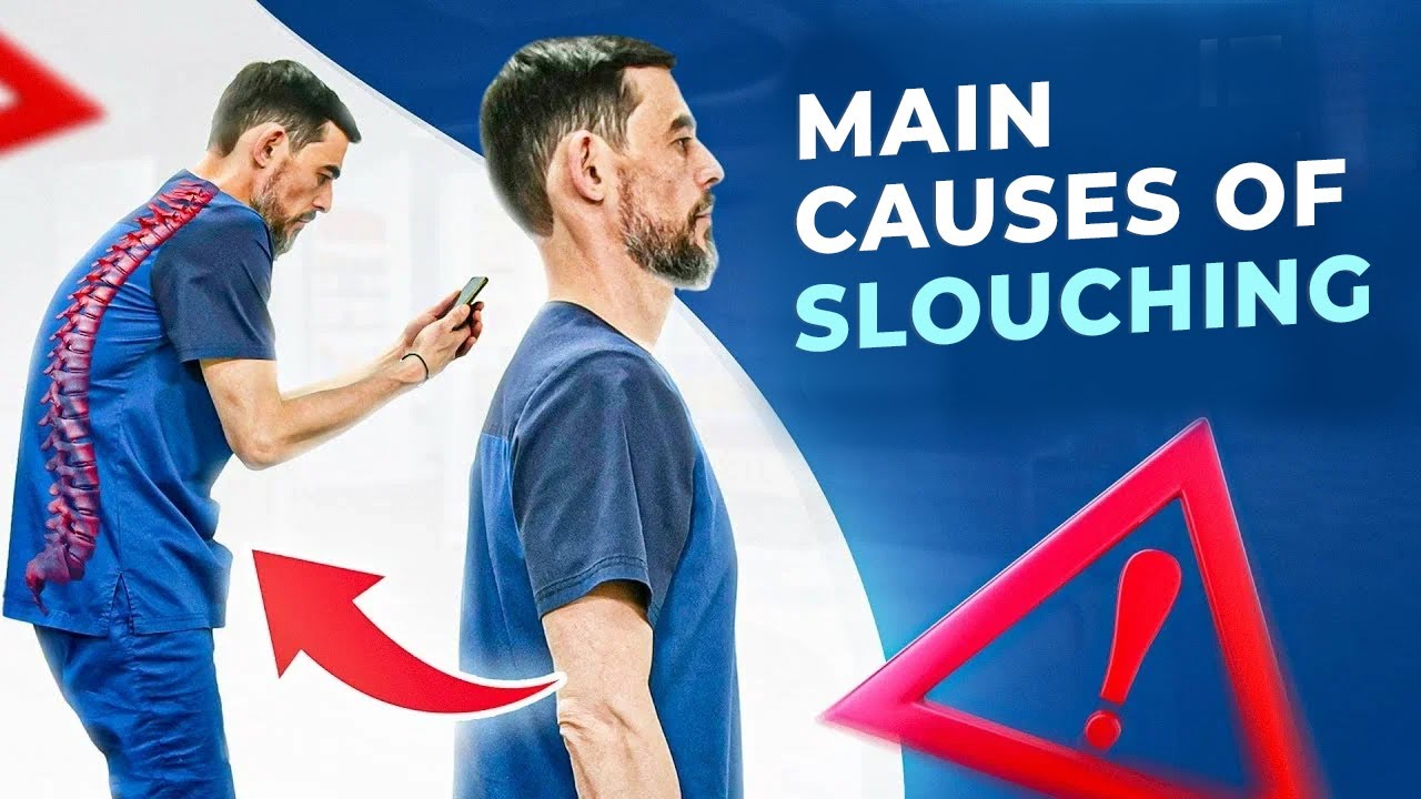 4 Causes of Slouching + Diaphragm Exercises for Better Posture