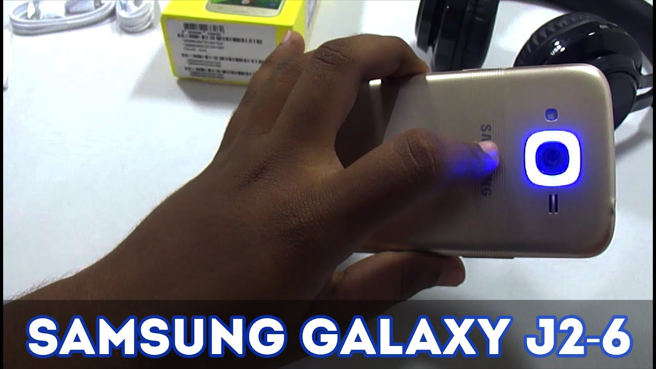 Samsung Galaxy J2 - 6 - 2016 | Smart Glow Unboxing Hands On