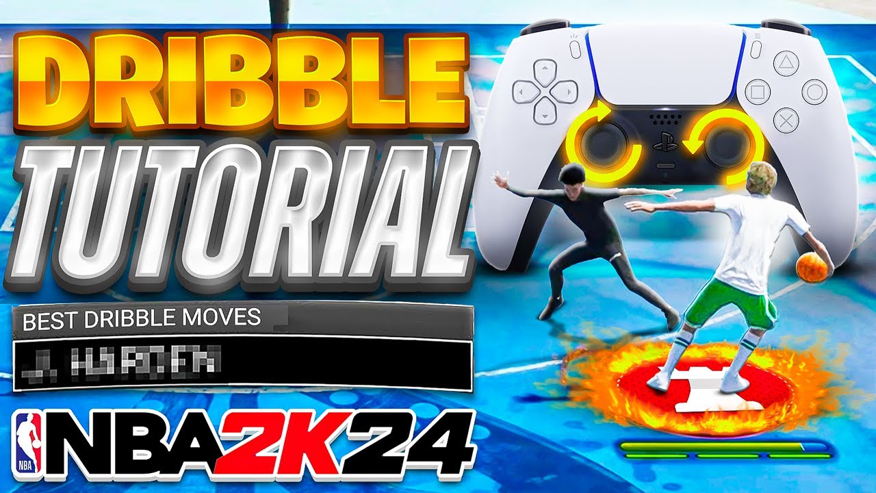 BEST DRIBBLE TUTORIAL in NBA 2K24 - HOW TO SPEED BOOST & BREAK ANKLES - BEST DRIBBLE MOVES NBA 2K24!