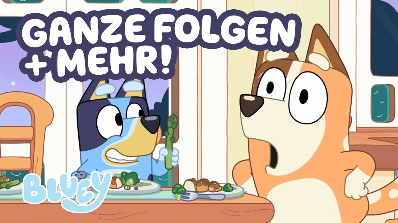 Bluey-Familienzeit! 😊 | GANZE FOLGEN + Mehr 🌟 | Bluey - Deutsch Offizieller Kanal