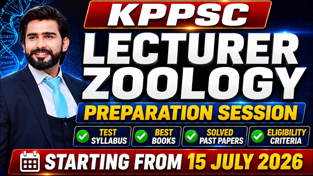 KPPSC Lecturer Zoology/Biology Test Preparation 2026 | Detailed Guidance by MK Preparations