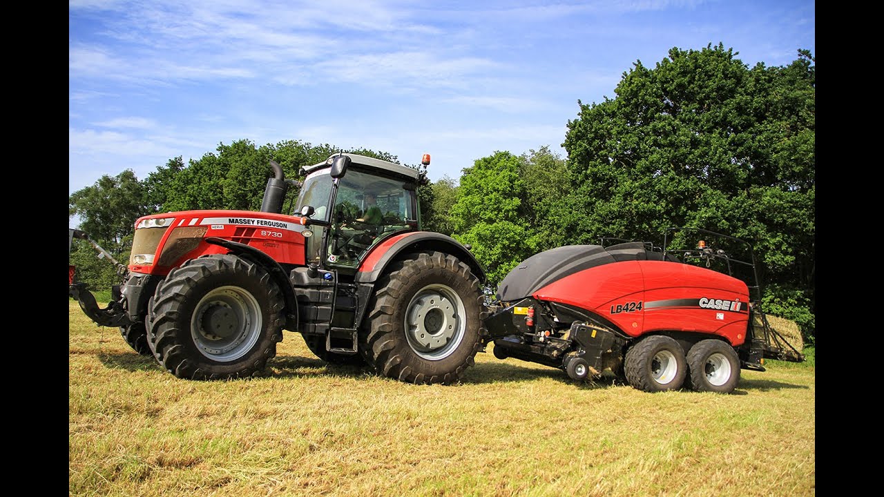 CASE IH LB - MASSEY FERGUSON 8730 - CUMA PLURIEN
