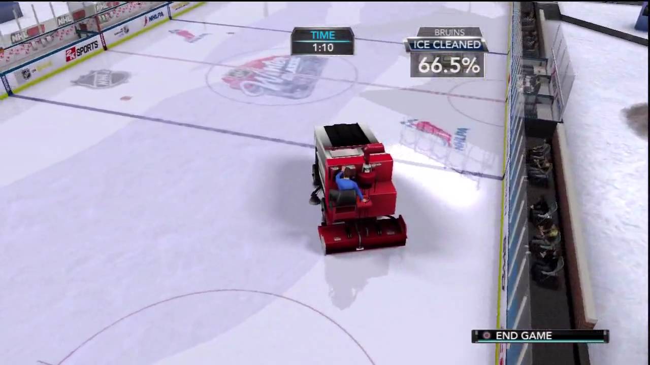 NHL 2K10 (PS3) Ride the Zamboni