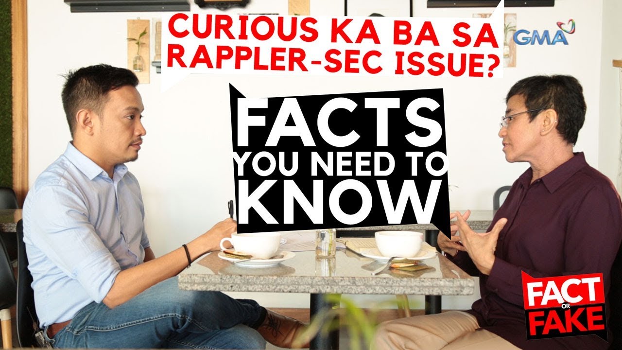 Fact or Fake with Joseph Morong: Curious ka ba sa SEC-Rappler issue? | GMA One