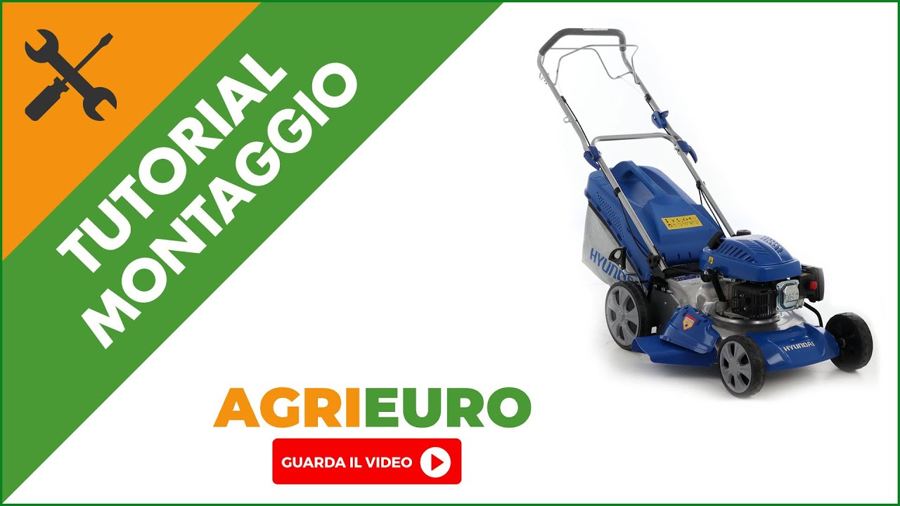 Montaggio del rasaerba trazionato Hyundai LV46Z-A