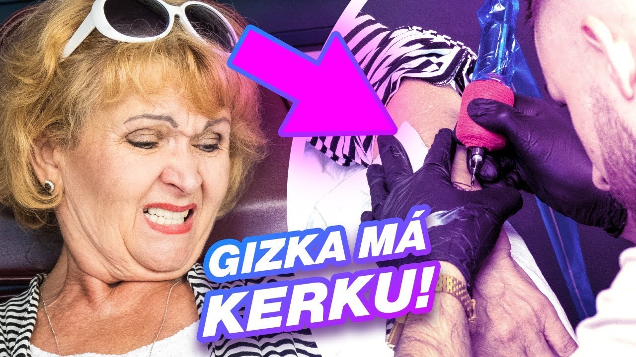 Teta Gizka vs tetovací strojček