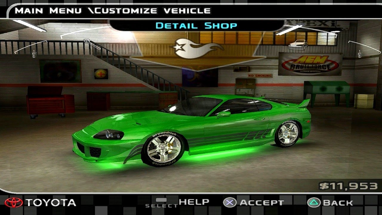 Midnight Club 3 - TOYOTA SUPRA ( Tune up and race ) - PS2 FULLHD Gameplay / PCSX2