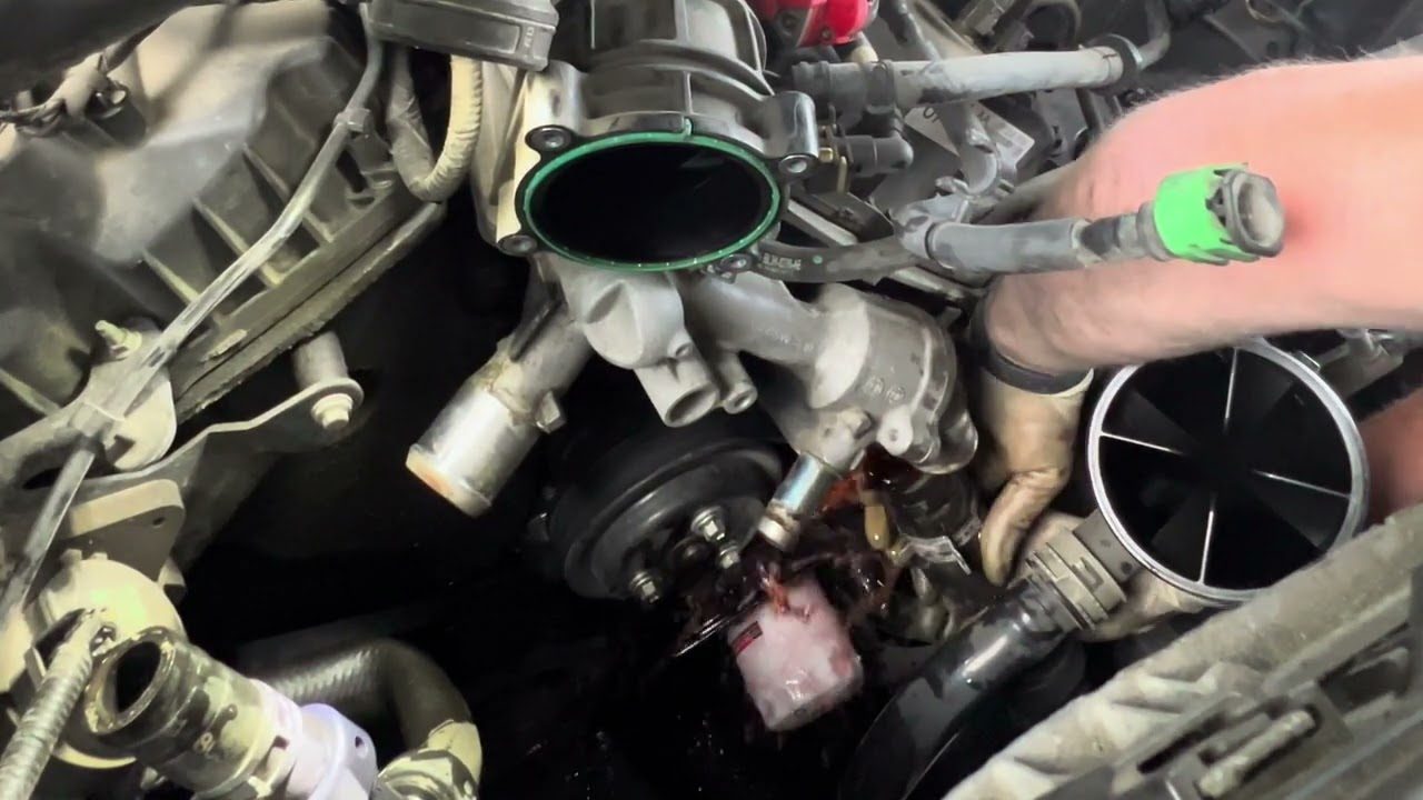 Ford 3.5 Ecoboost Water Pump and Thermostat Replacement on a 2016 Expedition