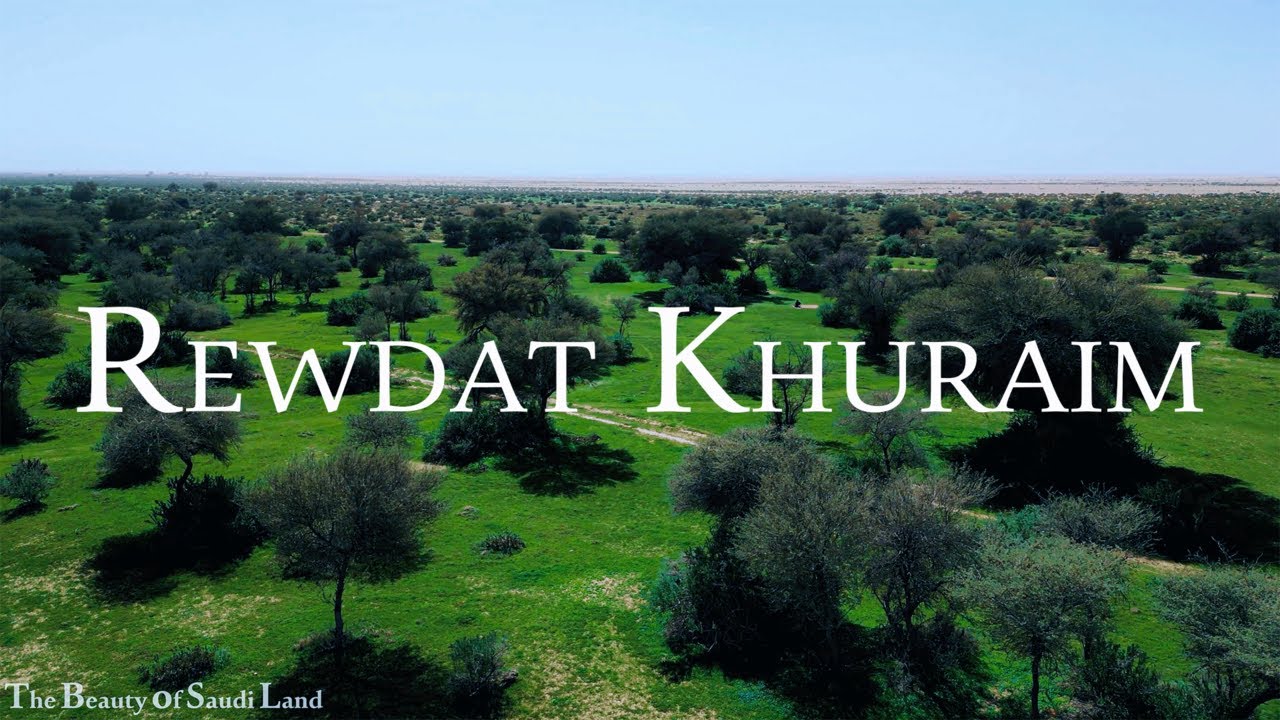 روضة خريم 4K Drone Relaxation Film Rawdat Khuraim at Saudi Arabia