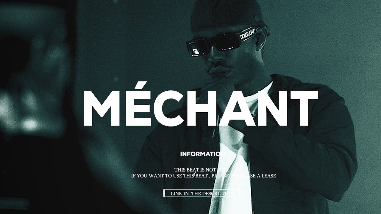 Ninho X Werenoi X  Lacrim Type Beat ＂Méchant＂ Instru Sombre 2024