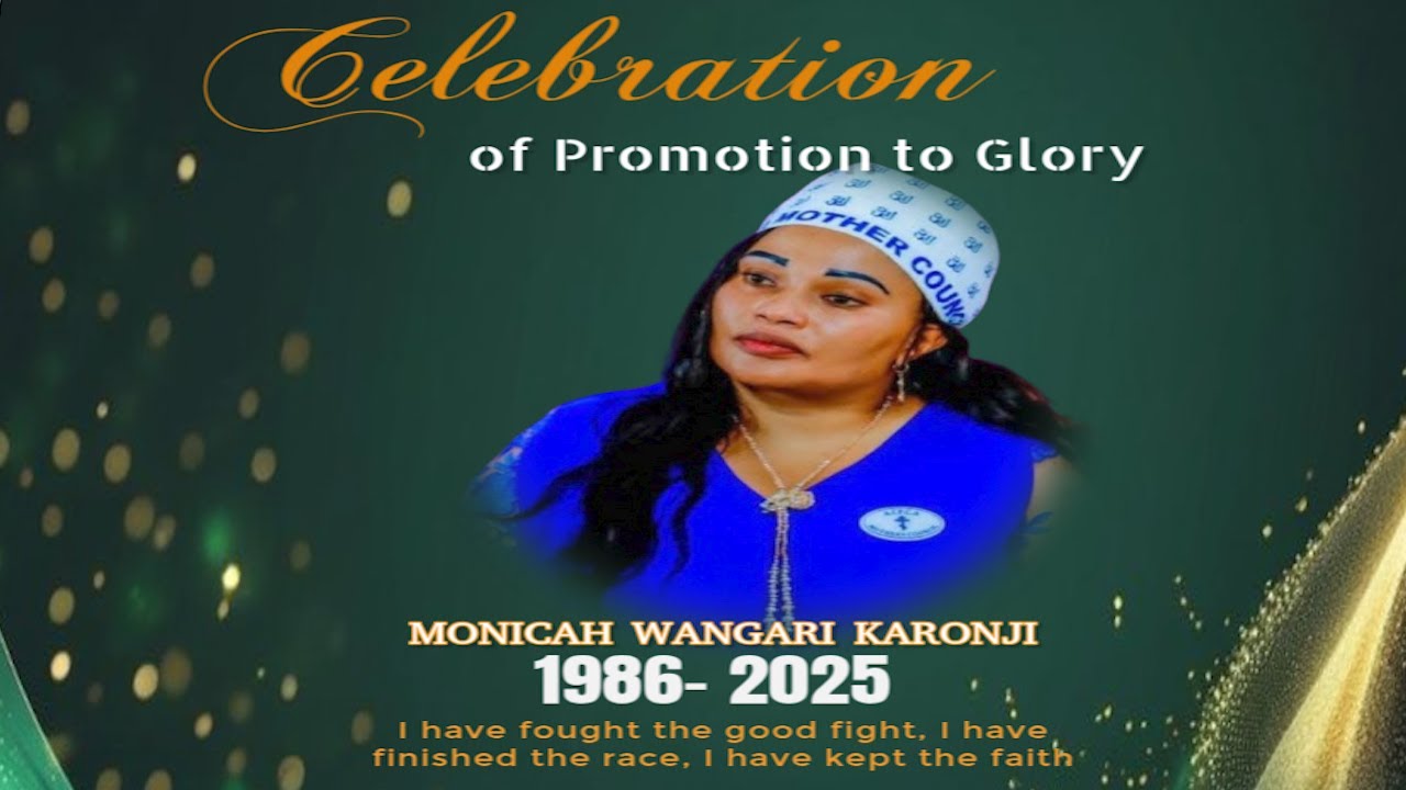 Celebrating the life of Monicah Wangari Karonji