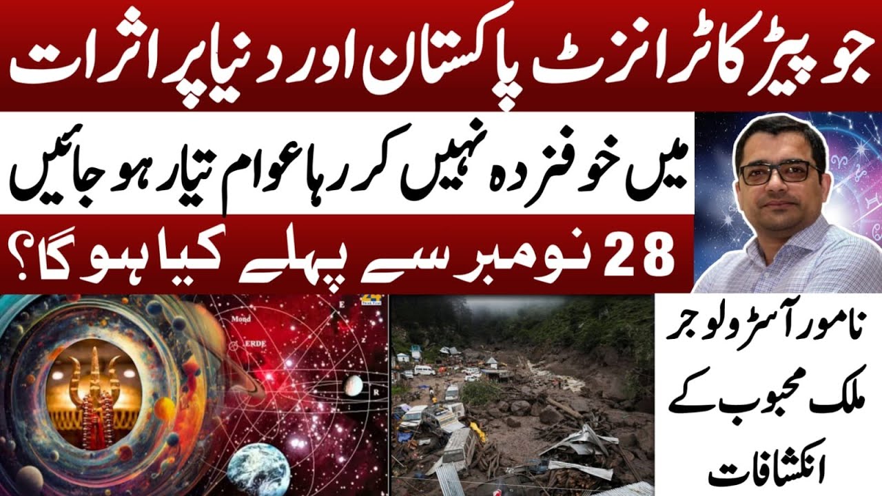Jupiter Transit | Pakistan & World | 28 November | Latest Prediction By Astrologer Malik Mehboob