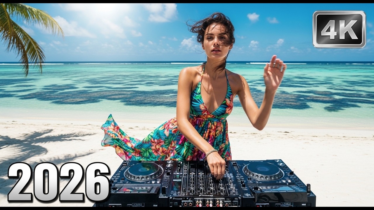 Tropical House Beach Vibes 2026 🌊 Deep Chill Music 4K