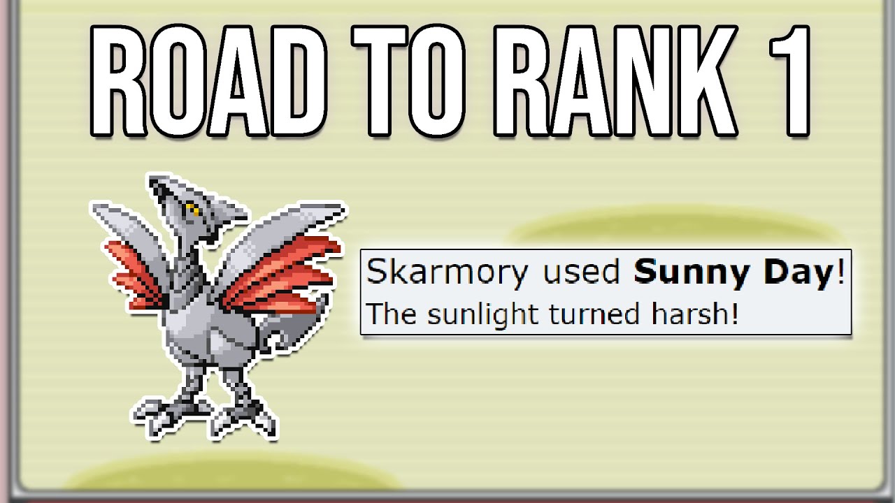 Road to #1 on Gen 3 OU Ladder - Sunny Day Skarm Stall