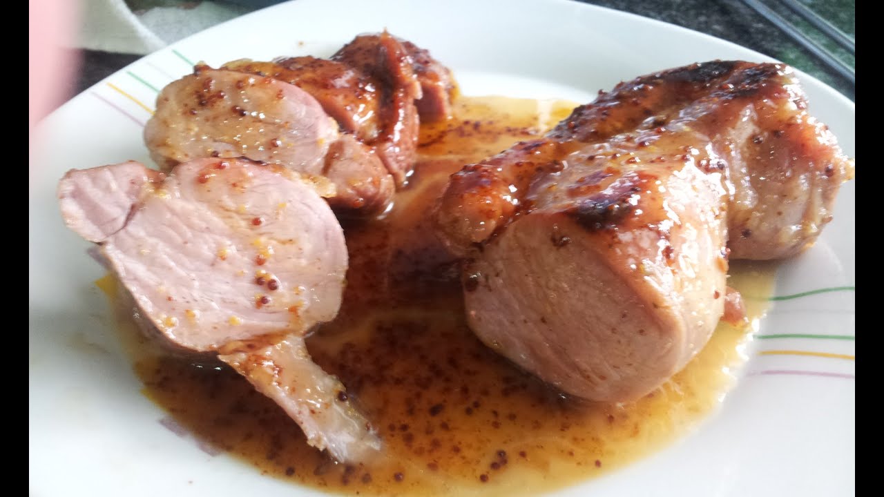 Solomillo de cerdo a la mostaza en olla GM F