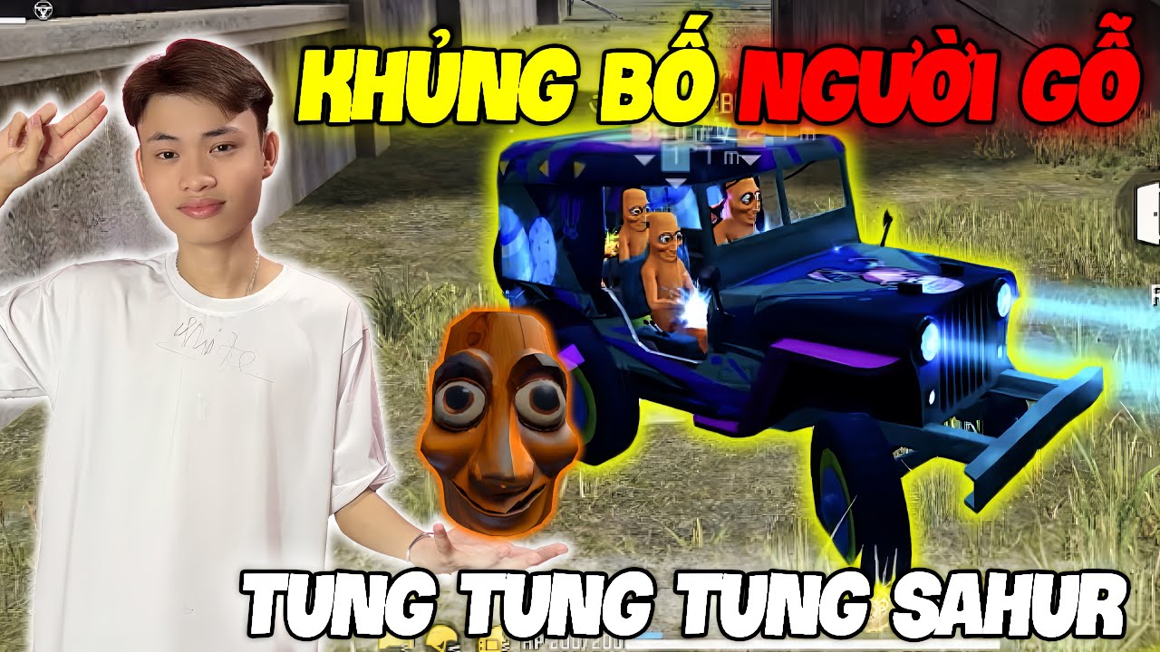 Thử Thách Hoá Thân Thành Khủng Bố Người Gỗ Tung Tung Tung Sahur