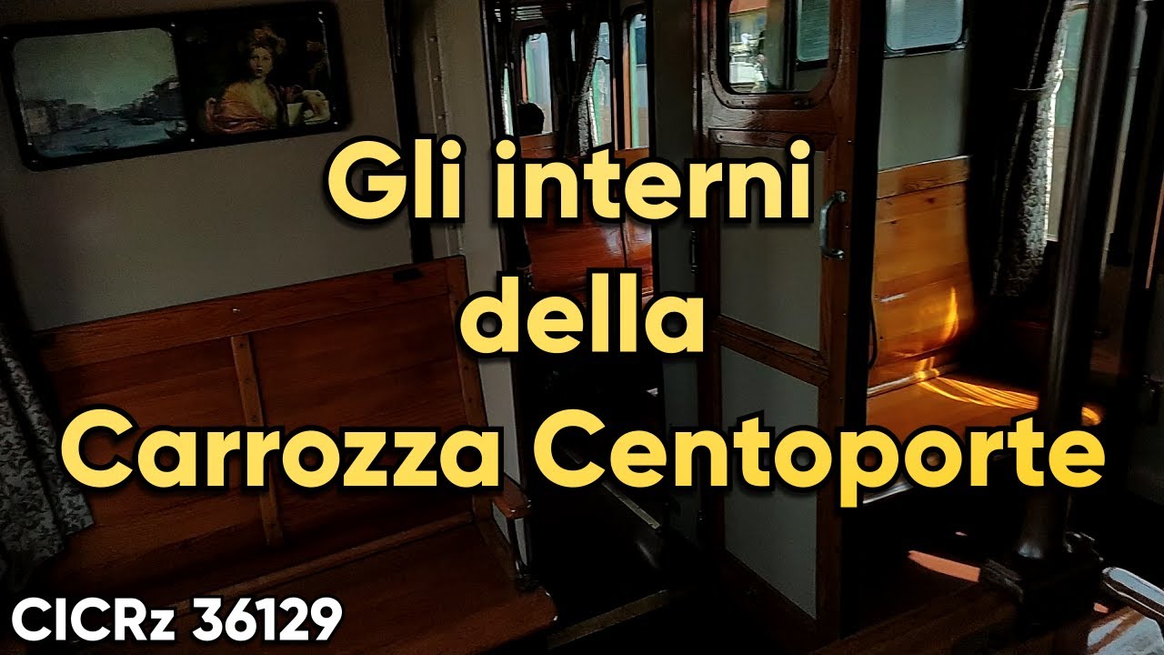 All'interno di una Carrozza Centoporte (CICRz 36129) - Open Days DORS Pistoia 2023