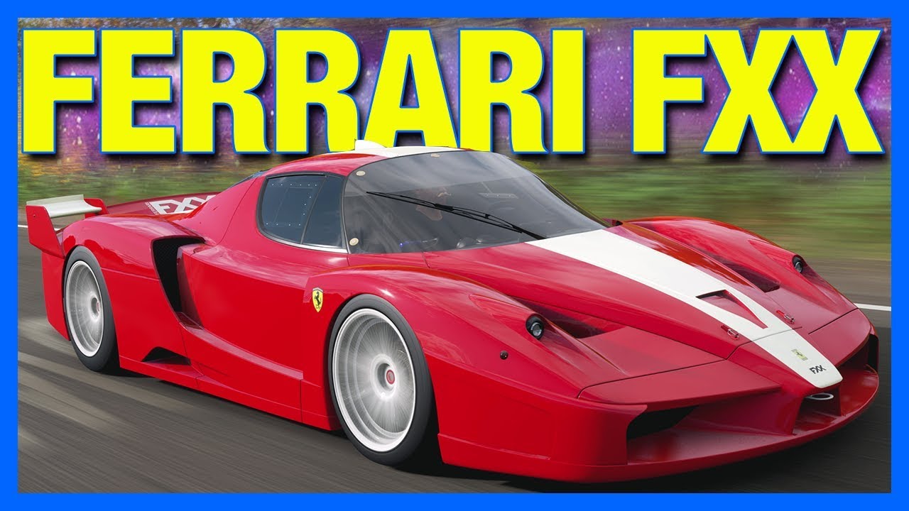Forza Horizon 4 Customization : The ULTIMATE Race Car!! (New Ferrari FXX)