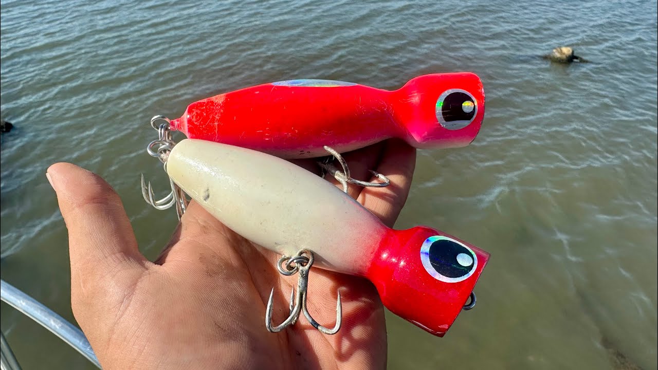Pesca en ALTAMAR con POPPER || pesca de AT&Uacute;N en SUPERFICIE. 