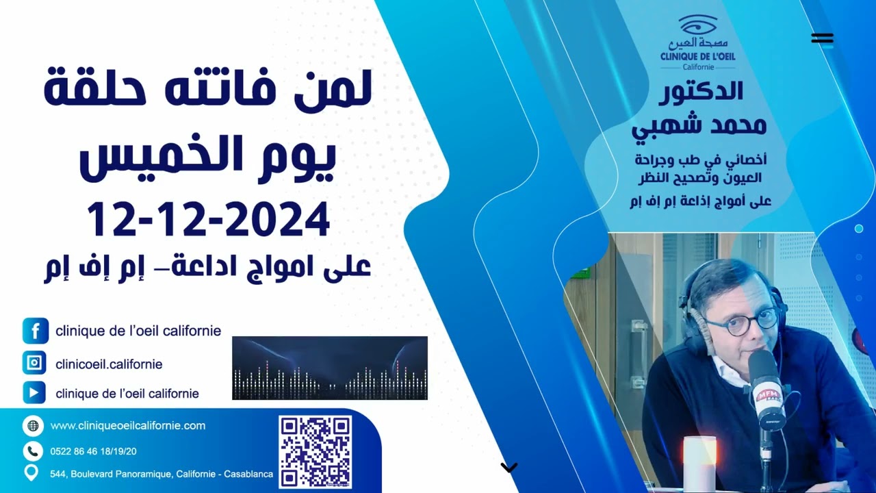 التسجيل الكامل لحلقة يوم الخميس 12-12-2024 على امواج إذاعة إم إف إم