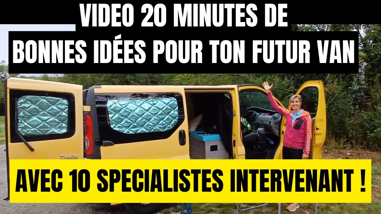 TOP 10 Meilleurs TRUCS ET ASTUCES pour votre VAN AM&Eacute;NAG&Eacute; | VANLIFE | rangement, am&eacute;nagement & douche