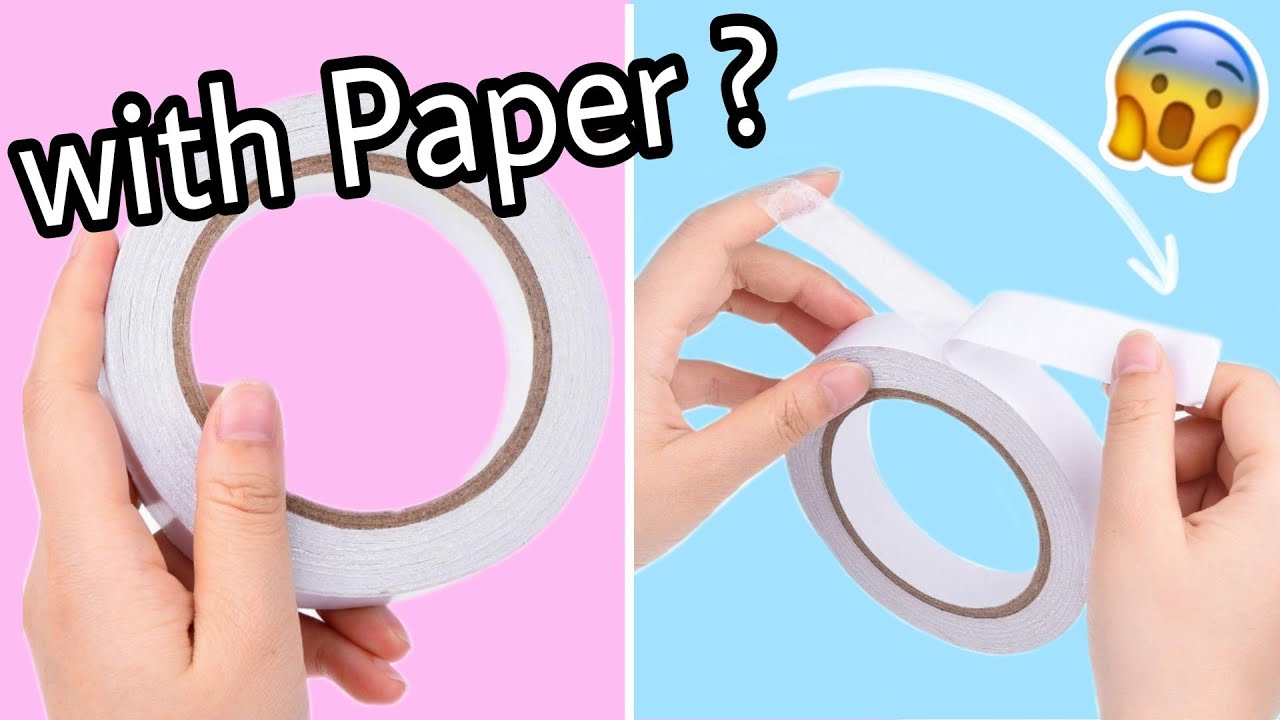 Homemade Double Sided Tape | how to make double sided tape at home