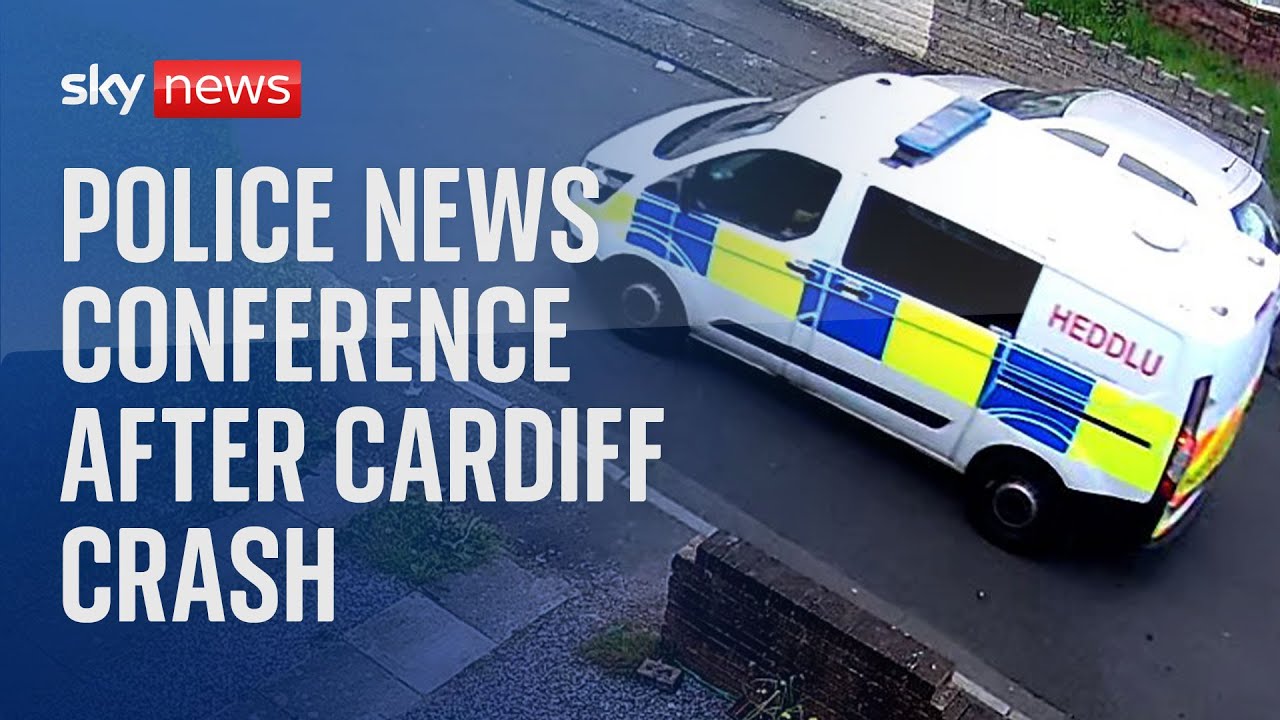 Police news conference on Cardiff crash