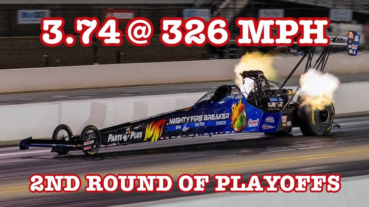 3.74 @ 326 MPH Round 2 Of Playoffs Starts Now