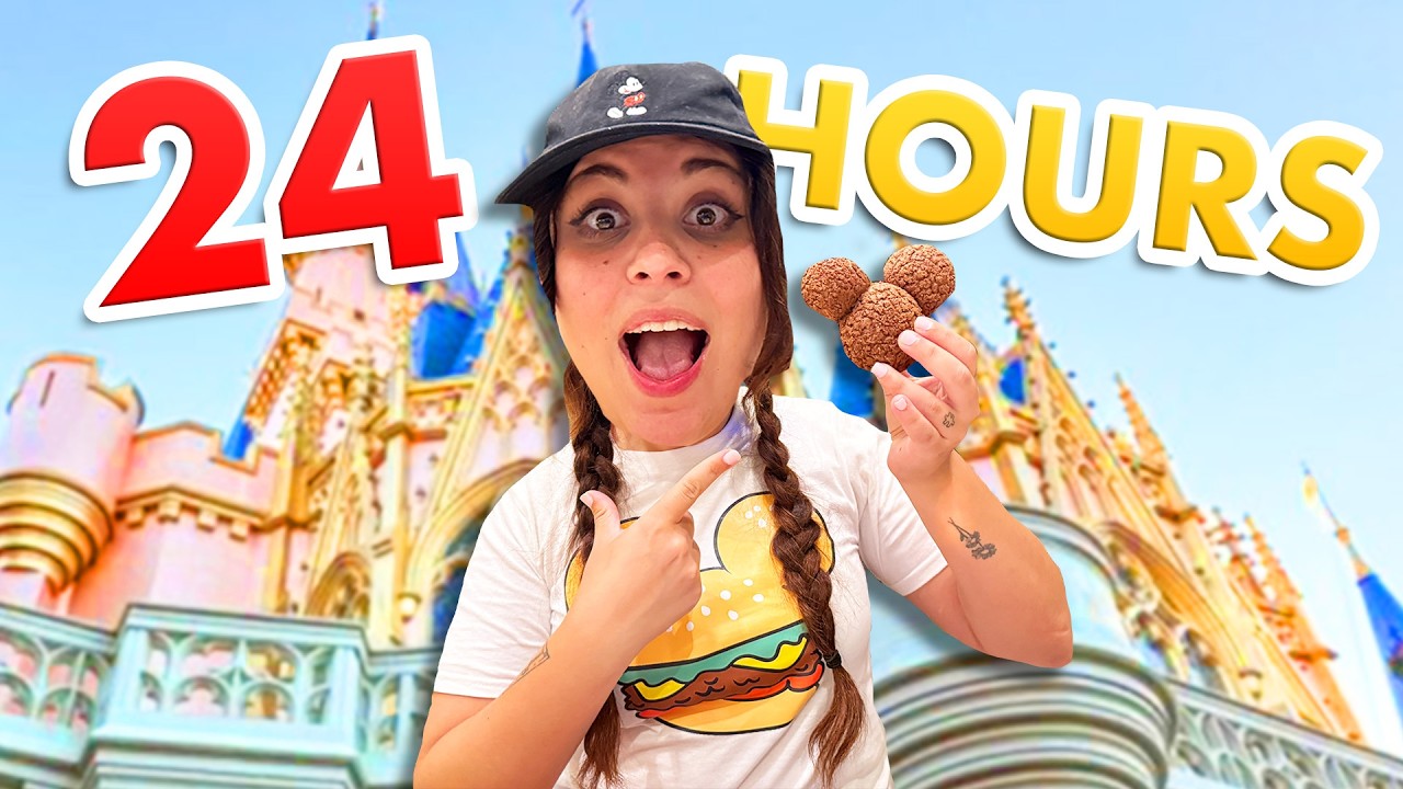 24 Hours of ONLY Eating Disney World Food – Can I Survive?