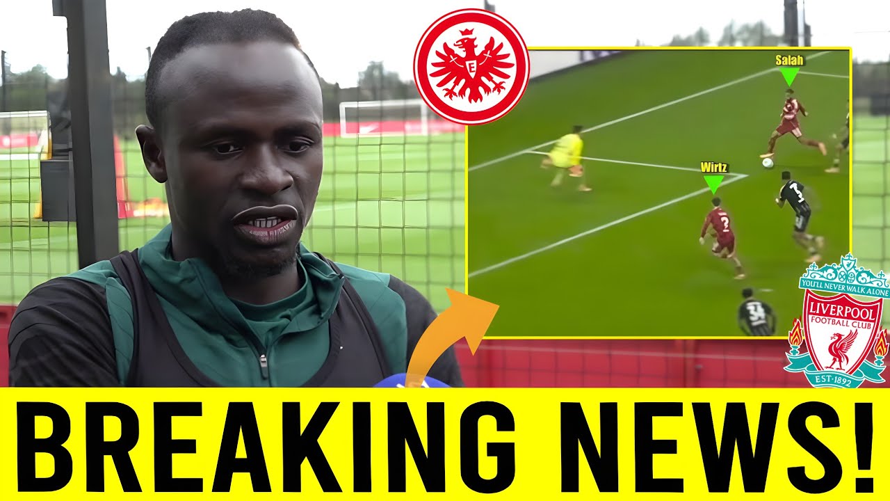 LOOK WHAT SADIO MANE SAID TO 'SELFISH' MO SALAH IN FRANKFURT CLASH! LIVERPOOL NEWS