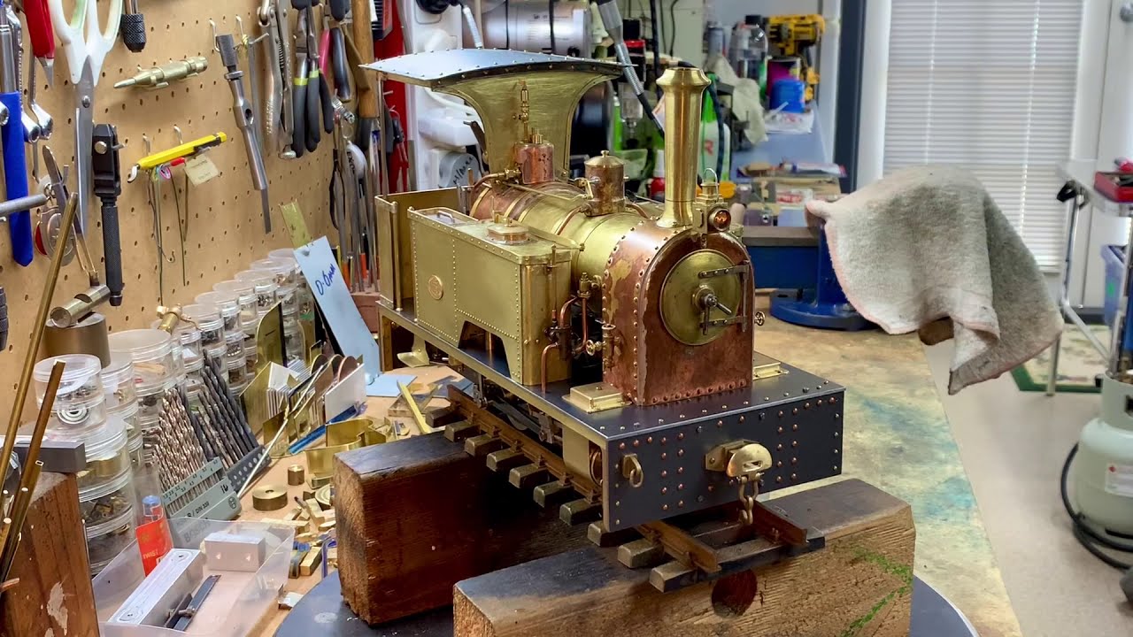SIRDAR Class Locomotive Completed - 7/8ths Scale Live Steam