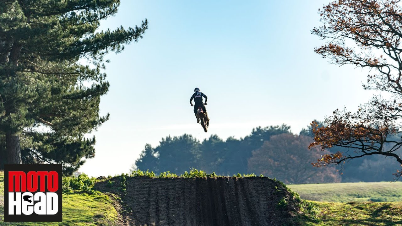 Ultimate backyard track: Jake Nicholls back at speed on his 2020 Honda CRF450R