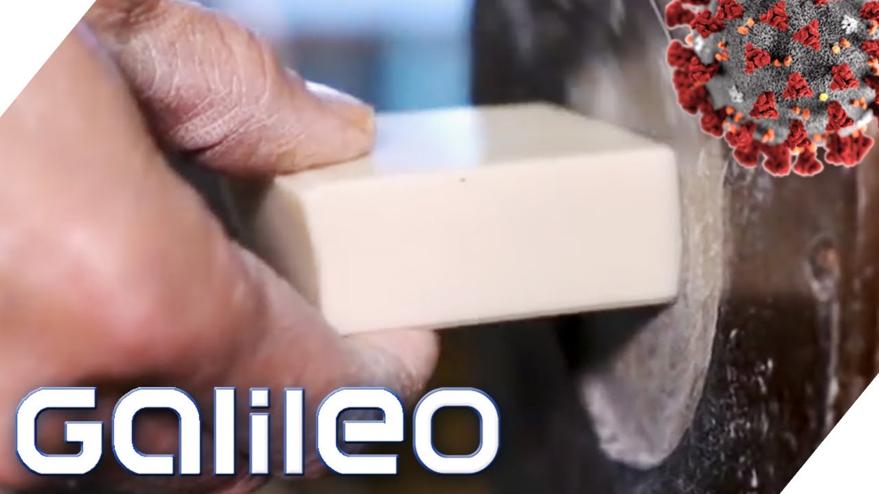 Kernseife vs. Corona: So wird Seife produziert! | Galileo | ProSieben