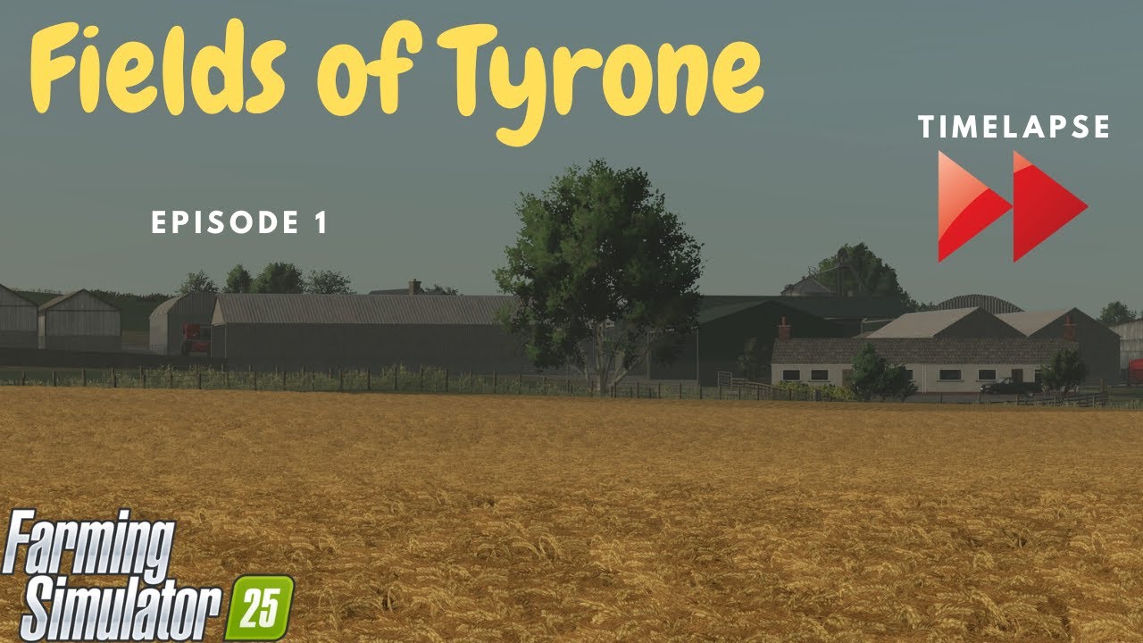 Starting Fresh on Fields of Tyrone | Combine Harvesting
