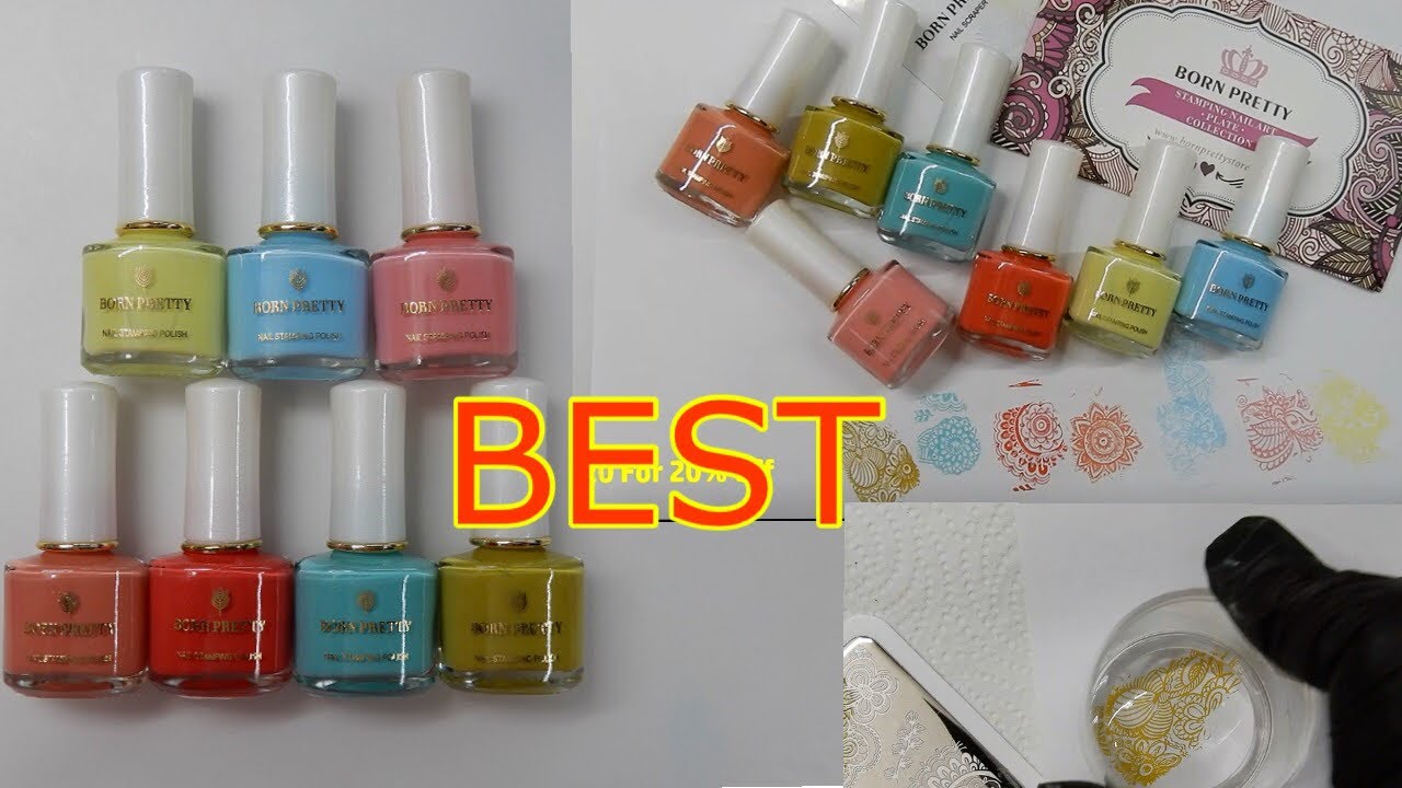 BEST  Stamping Polish Is :  Born Pretty Store Stamping polish -  Start Your Collection Now !