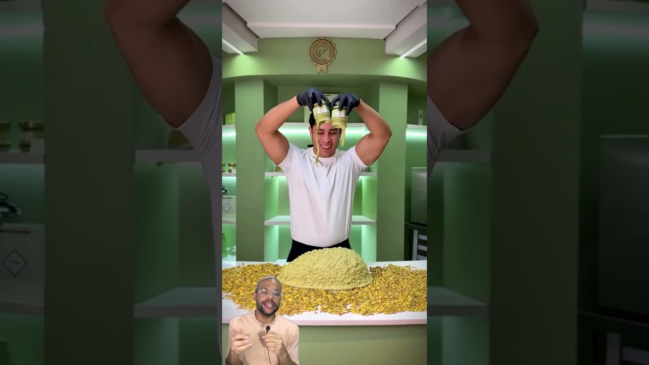 Olha esse OVO DE PASCOA GIGANTE de PISTACHE