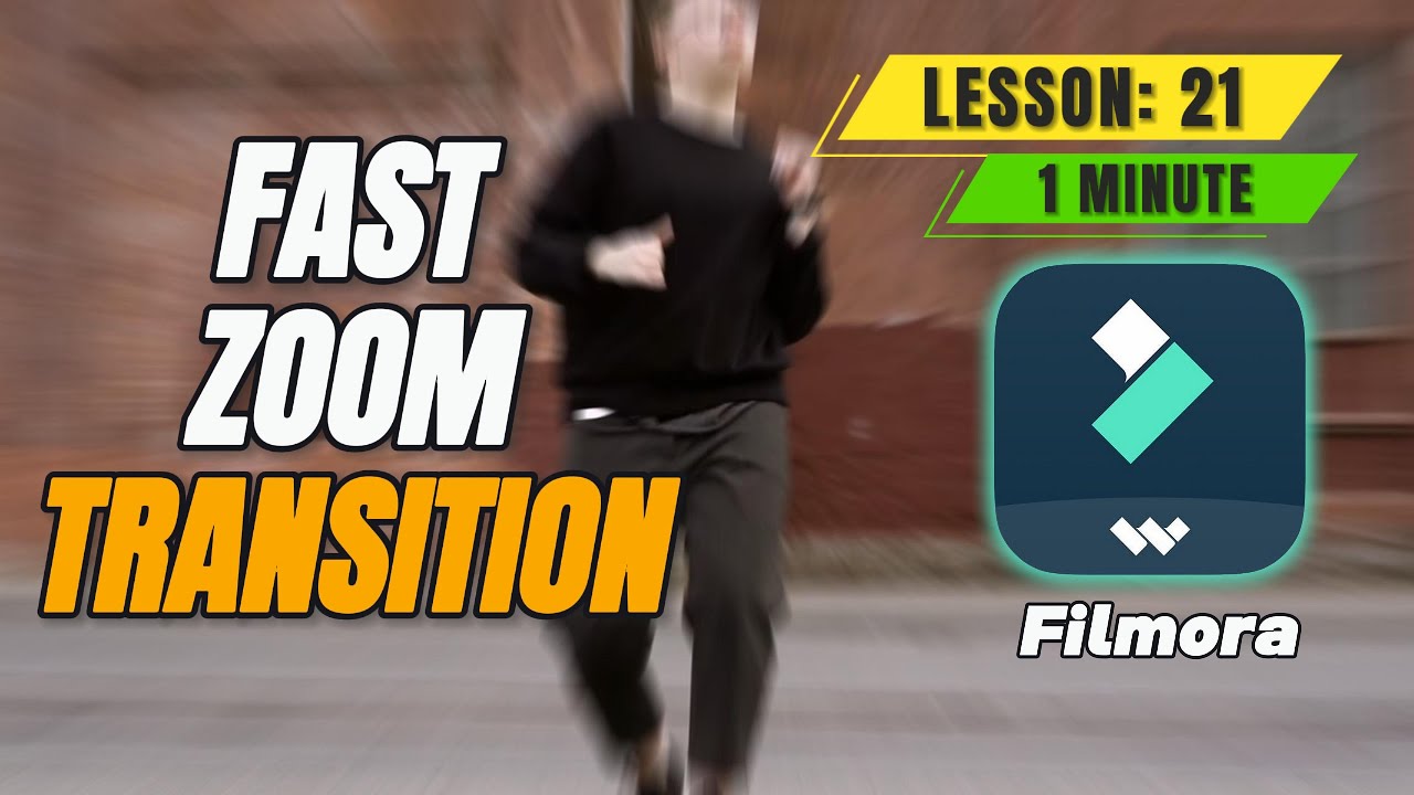 How to Add Fast Zoom Transition in @FilmoraWondershare - Lesson 21 Filmora Tutorial