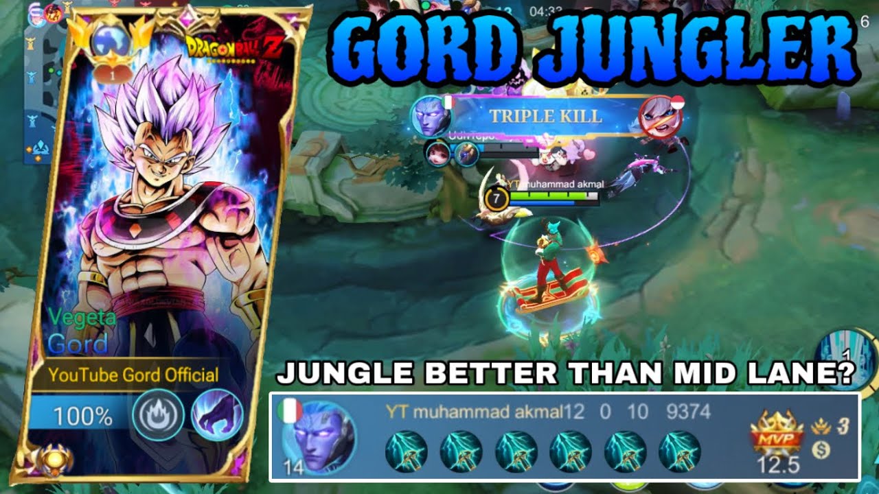GORD JUNGLER IS NEW META?? HACK DAMAGE GORD JUNGLER!! BEST BUILD GORD 2026 TOP GLOBAL MOBILE LEGENDS